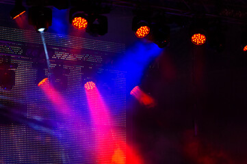 Concert light, stage.