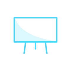 Illustration Vector Graphic of Whiteboard icon