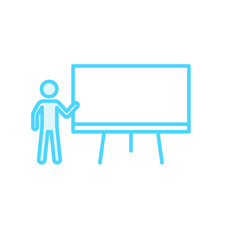 Illustration Vector Graphic of Whiteboard icon