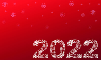 Merry Christmas background, Happy New Year 2022