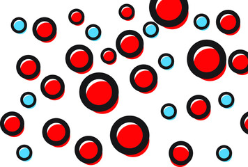 seamless pattern with circles