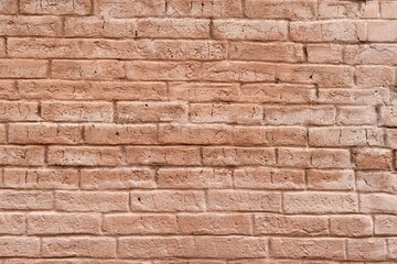 Old red brick wall pattern 1
