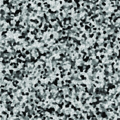 Background. Gray and white geometric pattern. Imitation of a textured artificial carpet in vector. Fashionable faux fur. Detail for design 