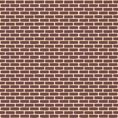 Brown brick wall texture seamless vector illustration background. Pastel seamless pattern stripes. Abstract for fashion design, wallpaper, fabric, backdrop, paper gift, textile.