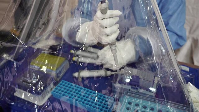 Virus test in barrack chambers