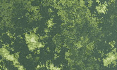 3D Abstract green weathered wall background.