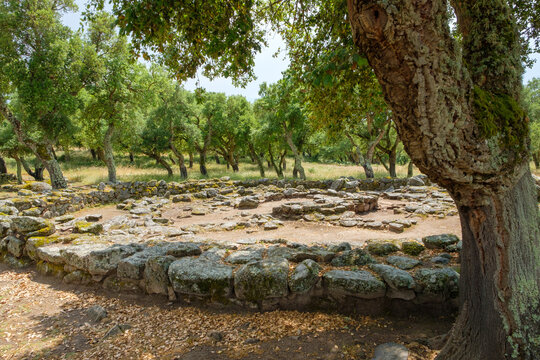 Compexus nuragico Romanzesu bei Bitti, Sassaria, Sardinien