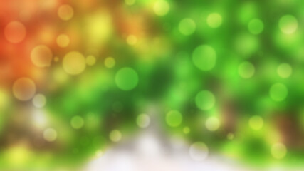 Fototapeta premium Abstract blur green color for background, blurred and abstract green bubble ,bokeh abstract background. Bokeh background illustration.