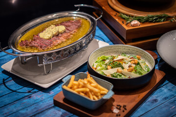 Tenderloin Meat with Cafe De Paris Sauce