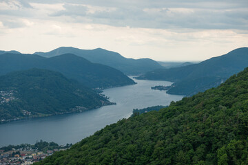 Aussicht auf den Lago di Luagno