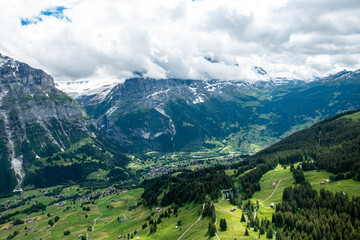 Aussicht in Grindelwald