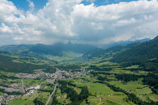Arth von oben 