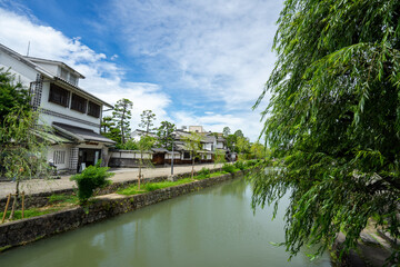 Obraz premium 美観地と夏空