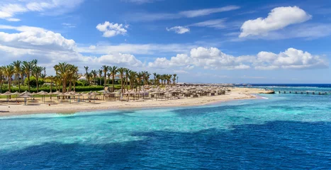 Foto op Aluminium Landscape with beach in Port Ghalib, Marsa Alam, Egypt © Serenity-H