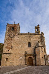 Fototapeta na wymiar Saint Matthew Church, Iglesia de San Mateo in Caceres, Extremadura, Spain