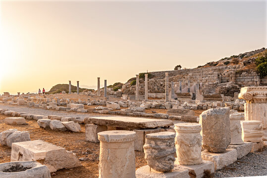 The ancient city of Knidos is one of the most important western Anatolian coastal cities. It is within the borders of Yazı Village, Datca District of Mugla Province.