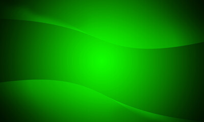 Elegant graphic background, soft blur, curved and wave pattern, dark green texture for illustration.
