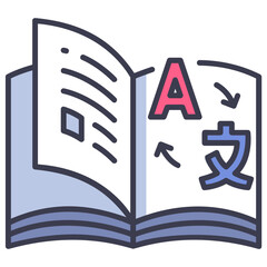 dictionary book icon