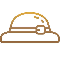 hat gradient icon