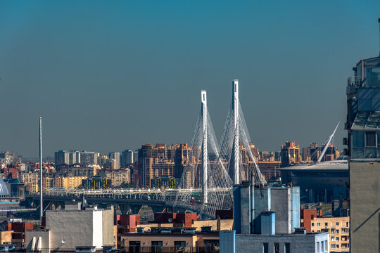 Bridge for transport in the city