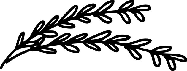 Fototapeta premium hand draw rice