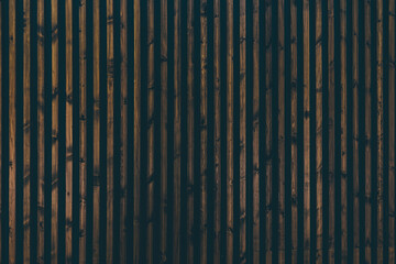 parallel wooden strips on the wall
