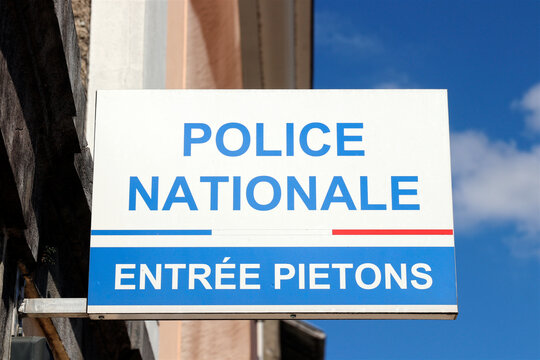 Enseigne de Police Nationale