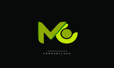 Fototapeta premium Alphabet Initial Letter Monogram Icon Logo vector illustration abstract web character logotype initials icon badge business brand branding background concept creative