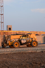 site with truck/Woodbridge construction site