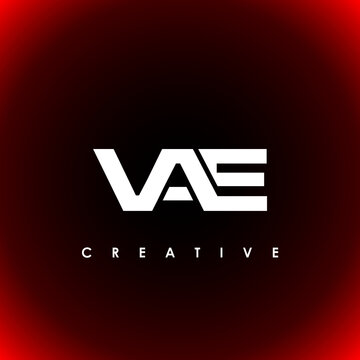 VAE Letter Initial Logo Design Template Vector Illustration