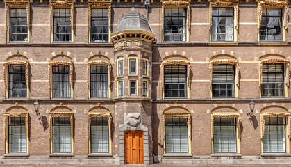 Fototapeta na wymiar The Hague architecture