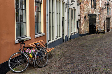 Fototapeta na wymiar Deventer bike