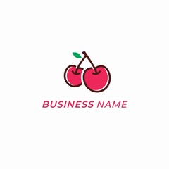 design logo inspiration apple fruit organic