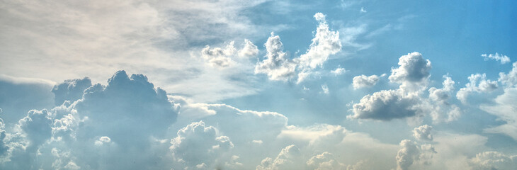 Naklejka na ściany i meble fragment of dramatic clouds in the sky