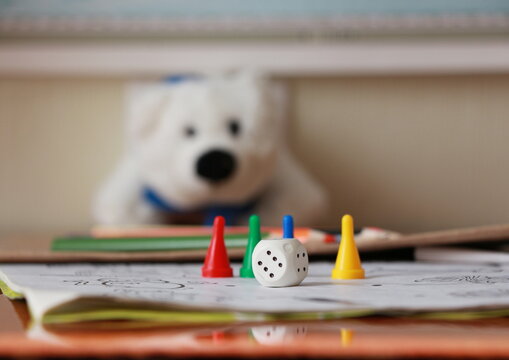 children's board game close-up