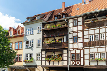 Sehenswürdigkeiten in Thüringen - Die Krämerbrücke in Erfurt