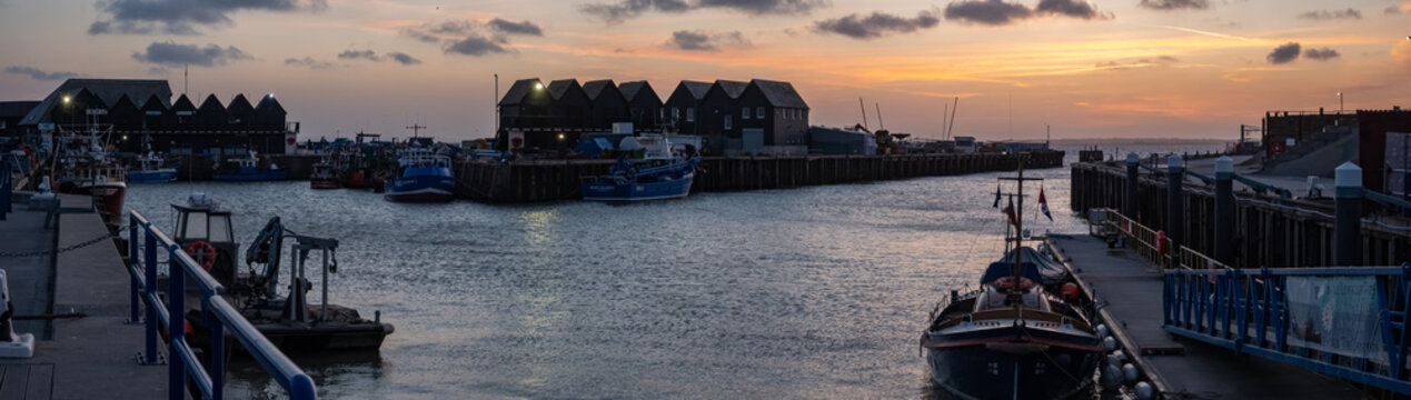 Whitstable Harbour Sunset 