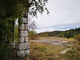 abandoned hotel Tara in serbia