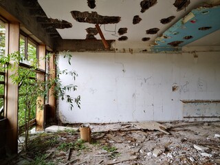 abandoned hotel Tara in serbia