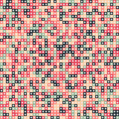 Abstract Geometric Pattern generative computational art illustration