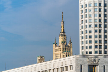 Naklejka premium Seven Sisters (Stalin's high-rises)