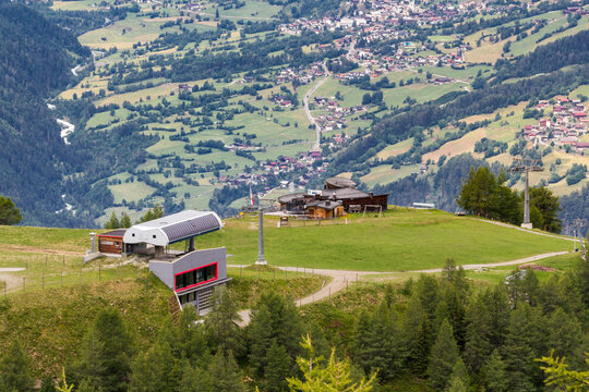 Bergstation am Fu&szlig; des Bunk&ouml;pfel in Matrei, &Ouml;sterreich
