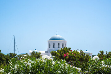 Church in the city of spetses