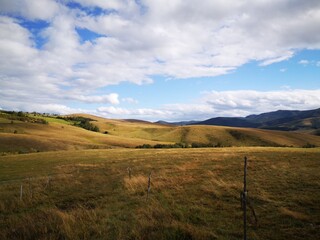 Fototapeta premium warm autumn day in zlatibor