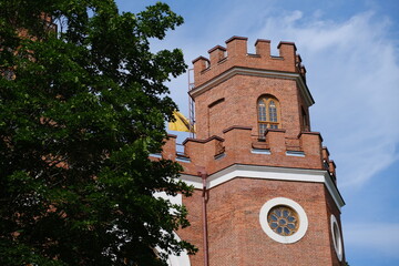 building Pavilion Arsenal Tsarskoe Selo city Pushkin