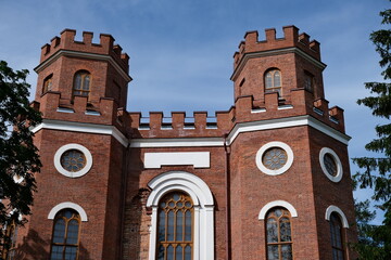 building Pavilion Arsenal Tsarskoe Selo city Pushkin
