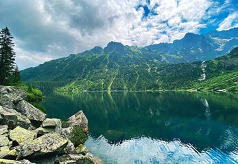 Lake in the Polish Tatra Mountains, Morskie Oko © Robert
