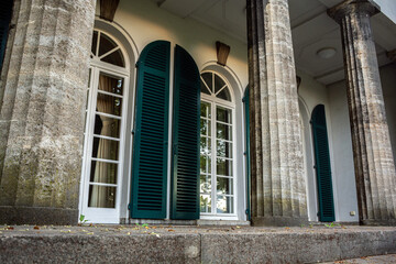 windows in the building