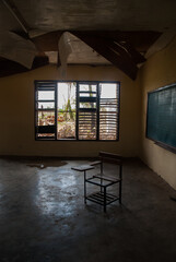 Abandoned school