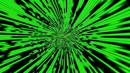 Driving through the bit stream digital pixel tunnel